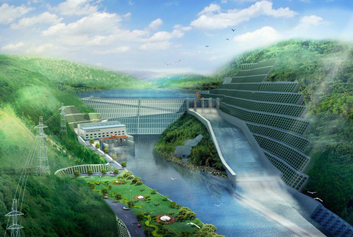松原老挝南塔河1号水电站项目